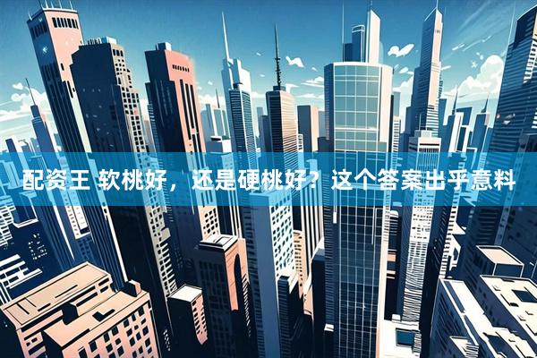 配资王 软桃好，还是硬桃好？这个答案出乎意料